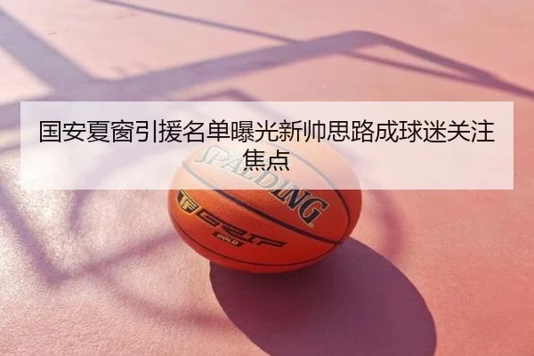 国安夏窗引援名单曝光新帅思路成球迷关注焦点