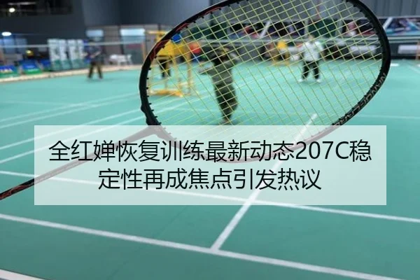 全红婵恢复训练最新动态207C稳定性再成焦点引发热议